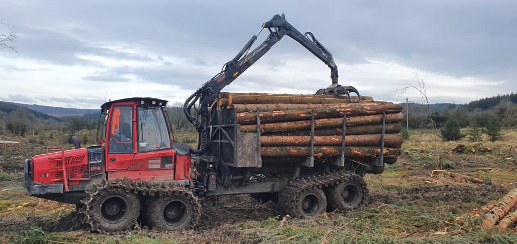 Forwarder Komatsu 865