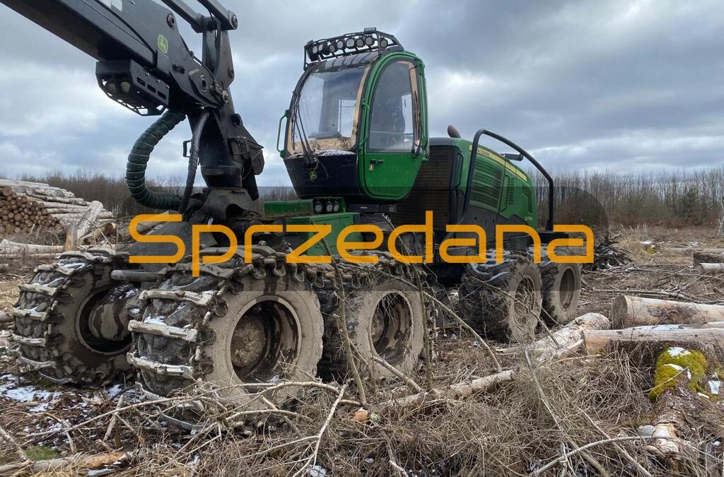 Harvester John Deere 1270E 8W
