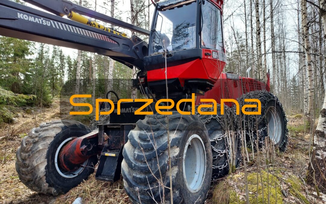 Harvester Komatsu 901 TX