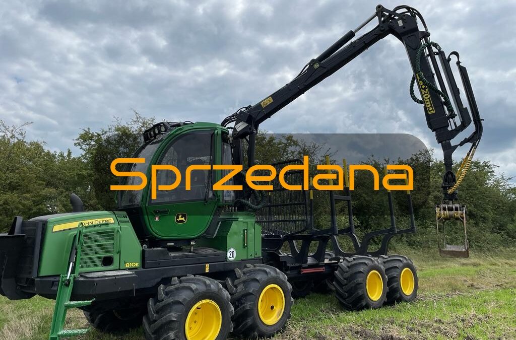 Forwarder John Deere 810 E