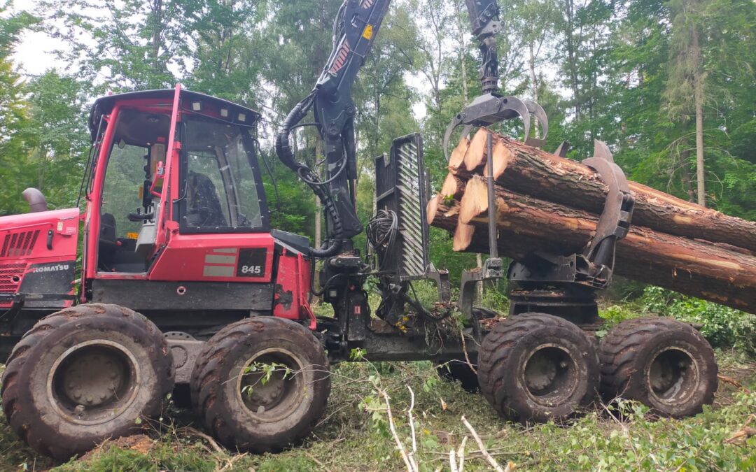 Forwarder Komatsu 845